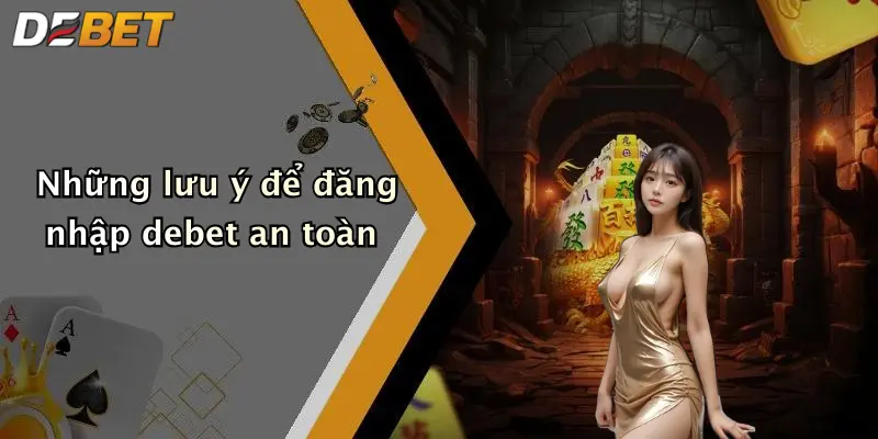 Những lưu ý để đăng nhập debet an toàn